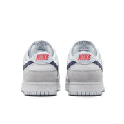 Nike Dunk Low White Grey Navy Aqua Mini Swoosh