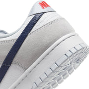 Nike Dunk Low White Grey Navy Aqua Mini Swoosh
