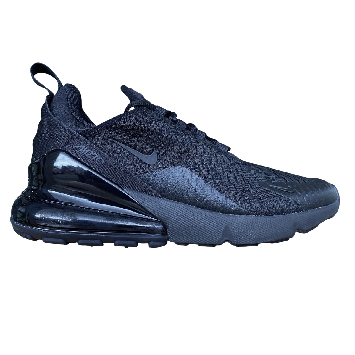 Nike Air Max 270 AH8050-005 Uomo Nero Total Black - Sneakers