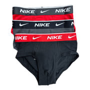 Nike Slip 9N1185-U10 Ragazzo Nero-Rosso-Antracite - Intimo 3 Pezzi