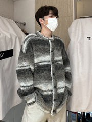 Autumn Contrast Color Pattern Sweater