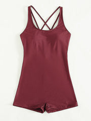 Women's Fashion Backless Swimsuit Sports
