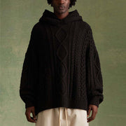 Men's Woolen Sweater Upper Jacket