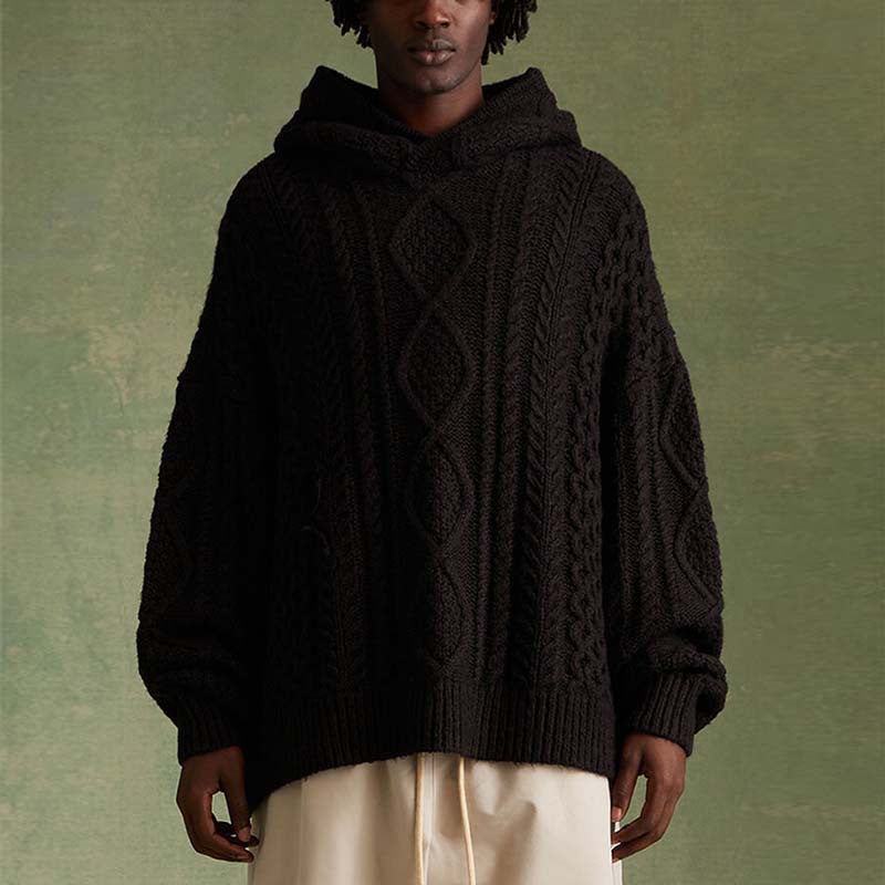Men's Woolen Sweater Upper Jacket