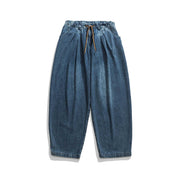 Loose Harem Jeans Men's Washed
