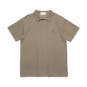 Printed Small Icon Polo Shirt Summer Simplicity Men