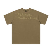 Letter Print Short-sleeve T-shirt Men's Summer Casual
