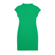 Women's Solid Color Stretch Knitted Short Dress