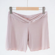 Summer Anti-exposure Belly Support Summer Thin Leggings Shorts Low Waist Plus Size