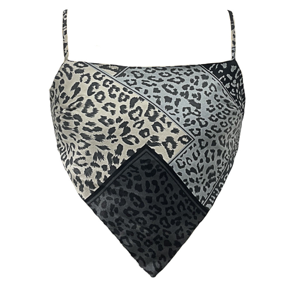 Women's Printed Camisole Leopard Print