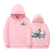Female European Code Plus Size Brushed Hoody