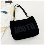 Simple Letter Printing Women's Bag Simple