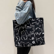 Women's Creative Printed High-capacity Crossbody Bag