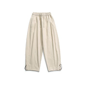 Solid Color BASIC Casual Pants Japanese-style Retro