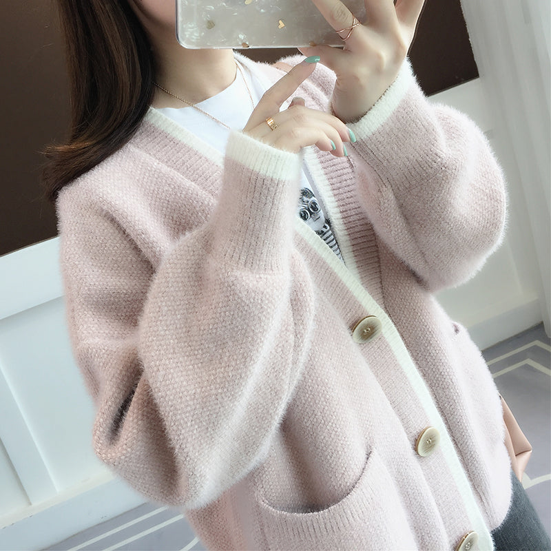 Women's Idle Style Loose Sweater