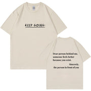 Milk Silk Round Neck T-shirt