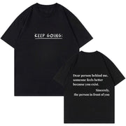 Milk Silk Round Neck T-shirt