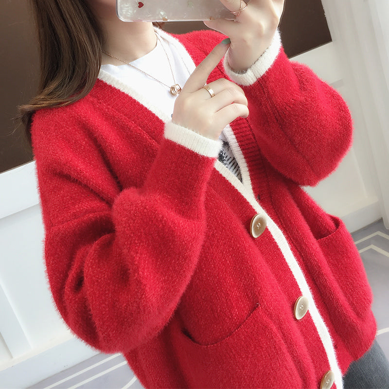 Women's Idle Style Loose Sweater
