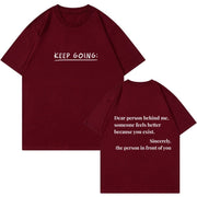 Milk Silk Round Neck T-shirt