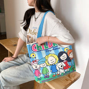 Women's Creative Printed High-capacity Crossbody Bag