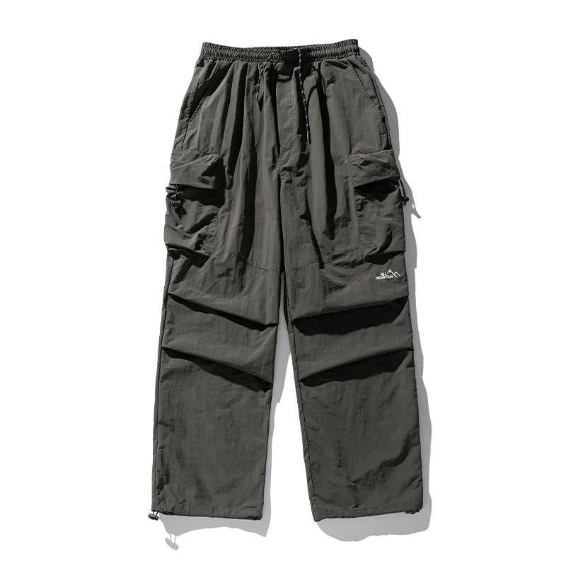 Three-dimensional Workwear With Pocket Casual Pants Men