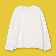 High-end Niche Alpaca Round Neck Wool Sweater