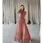 Ladies New Printed Two-piece Suit