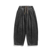 Loose Harem Jeans Men's Washed
