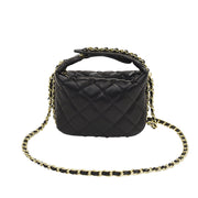 Women's Embroidery Thread Textured Handbag