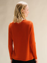 Cashmere Mix Curl Crewneck
