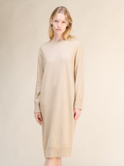 Cashmere Mix Midi Dress