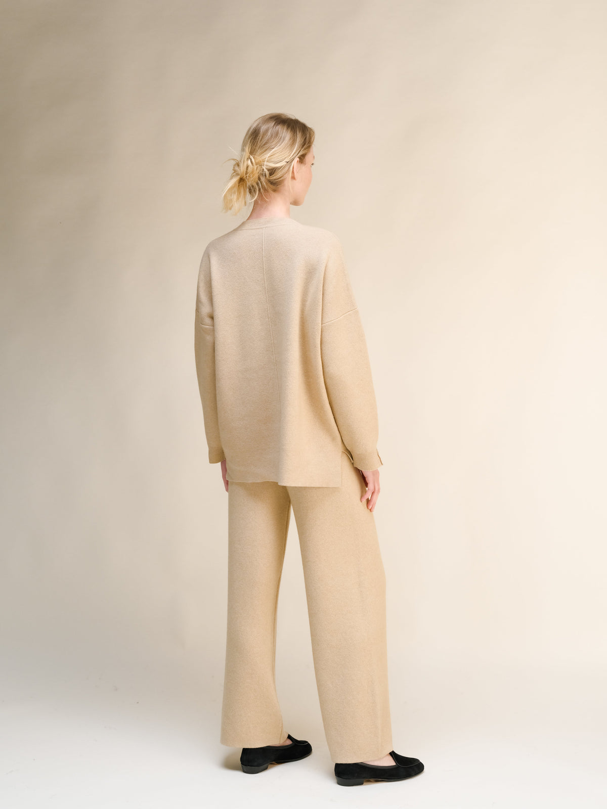 Cashmere Mix Maxi V-Neck