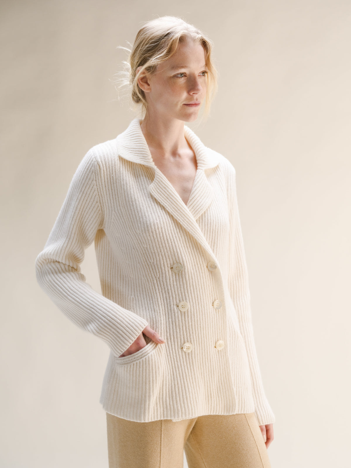 Cashmere Mix "Bar" Jacket