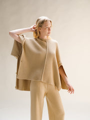 Cashmere Mix Cape Sweater