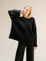 Cashmere Mix Cape Sweater