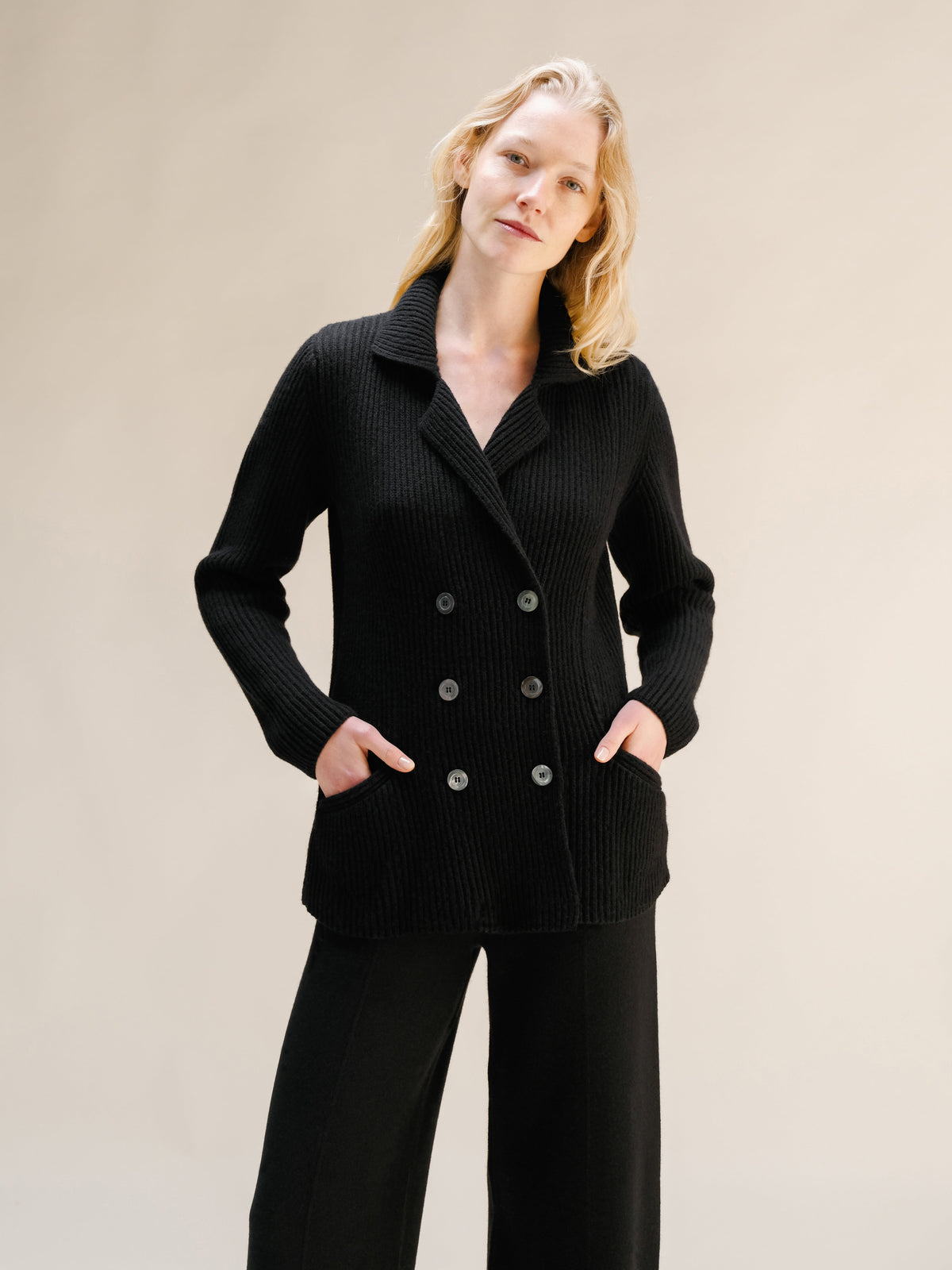 Cashmere Mix "Bar" Jacket
