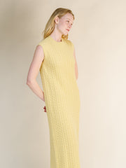 Cashmere Mix Cable Dress