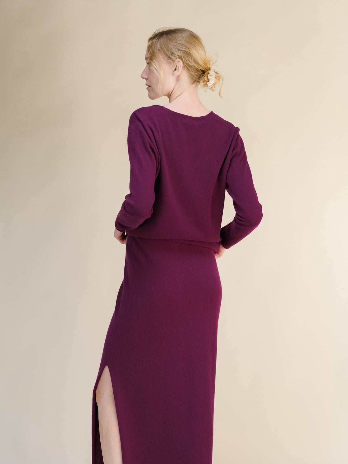 Cashmere Mix Relaxed V-Neck Sweater
