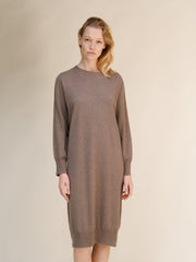 Cashmere Mix Midi Dress