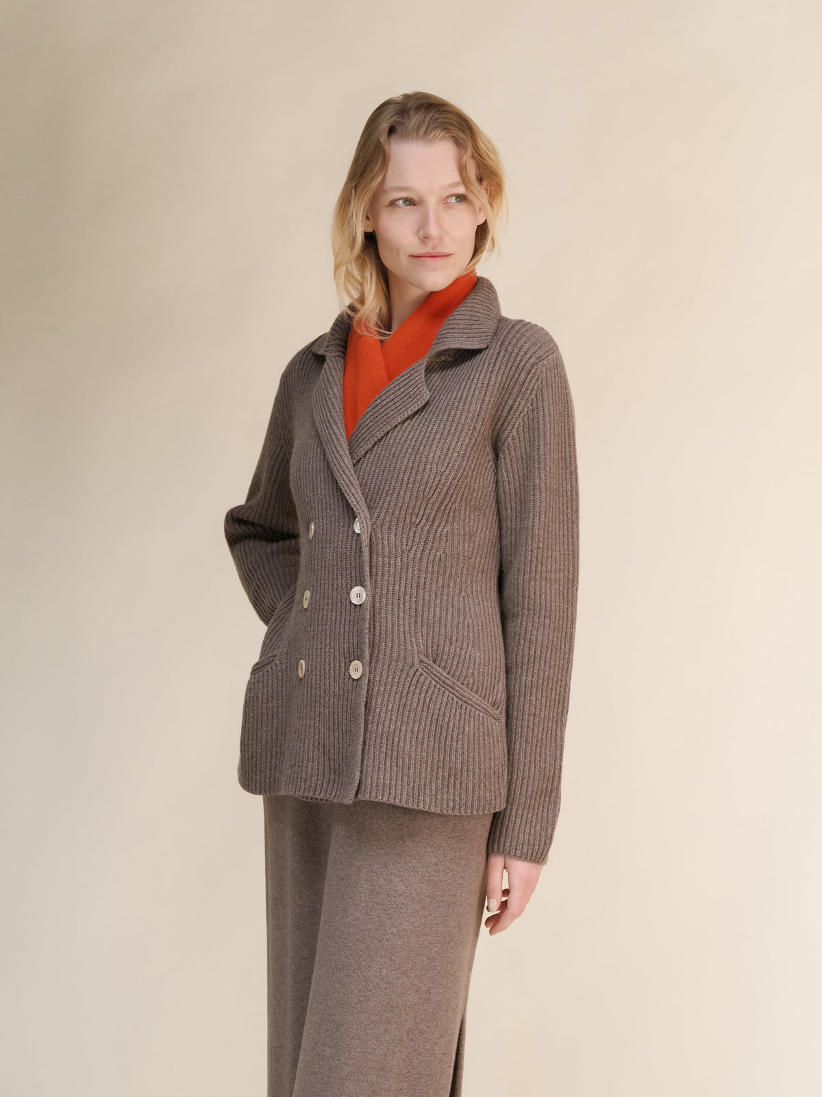 Cashmere Mix "Bar" Jacket
