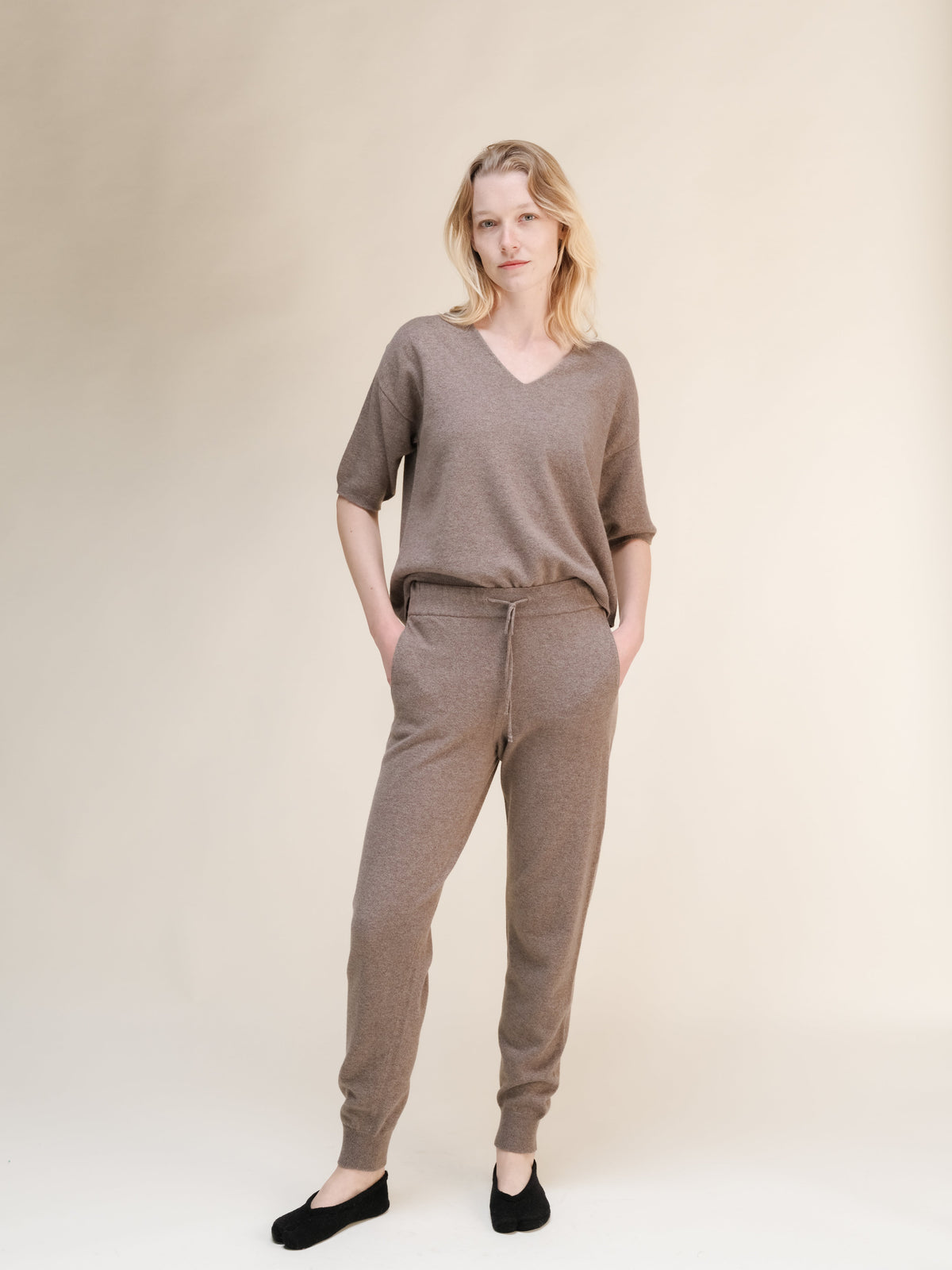 Cashmere Mix Yoga Pants