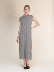 Cashmere Mix Cable Dress