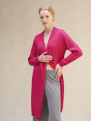 Cashmere Mix Long Cardigan