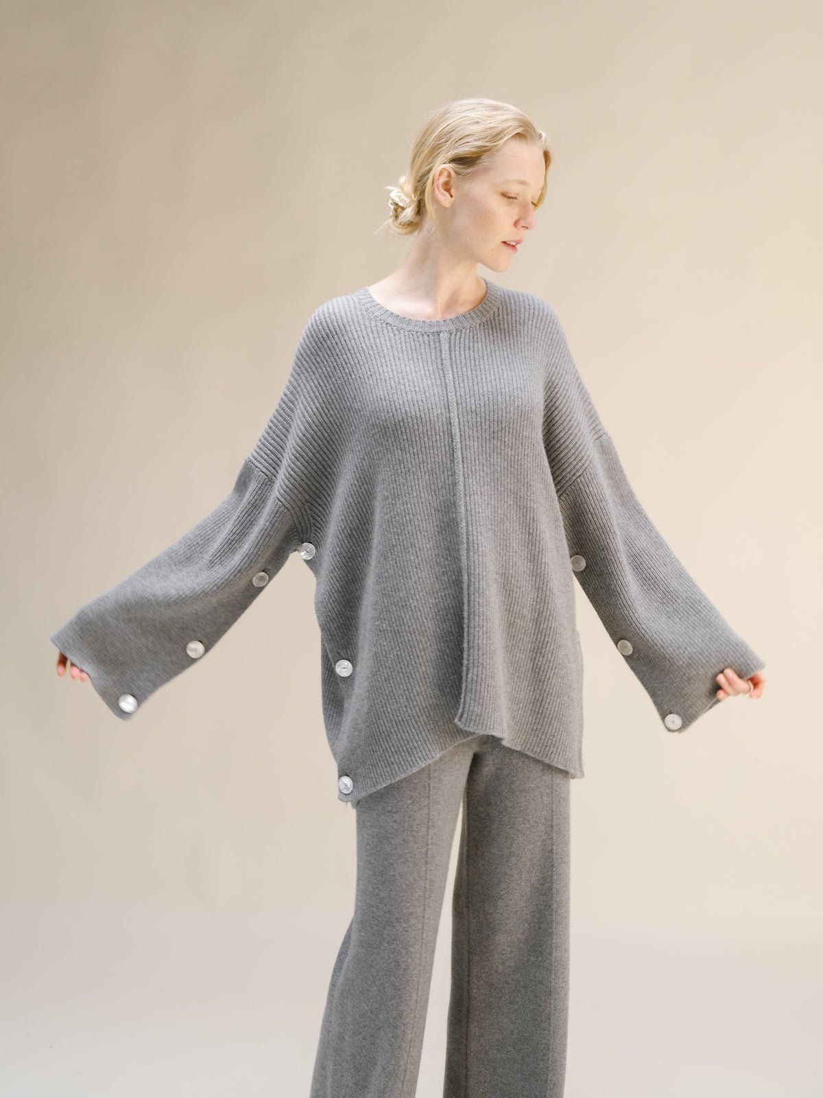 Cashmere Mix Cape Sweater