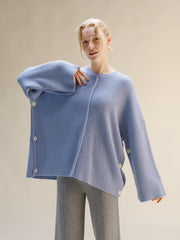 Cashmere Mix Cape Sweater