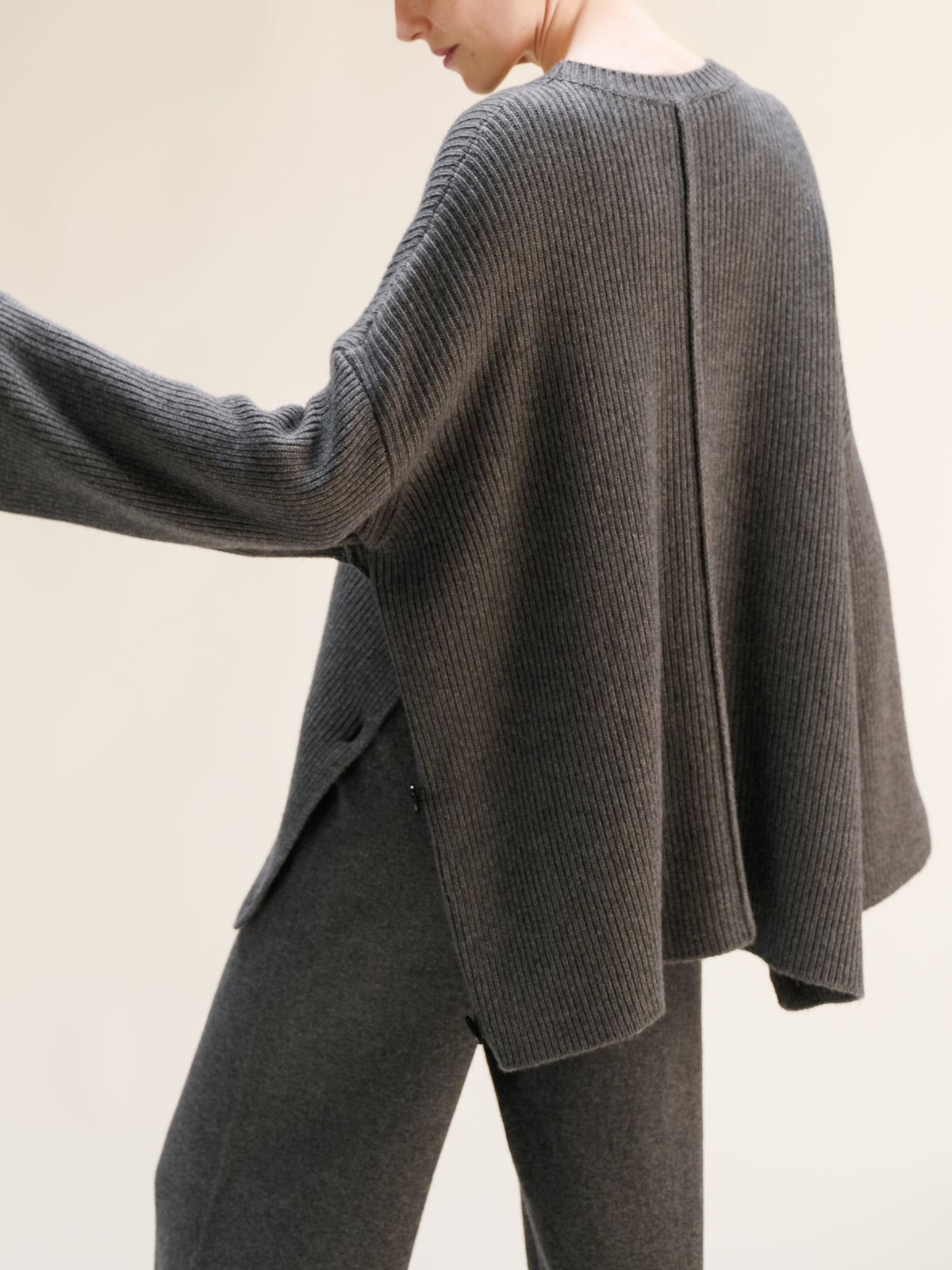 Cashmere Mix Cape Sweater
