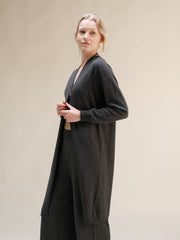 Cashmere Mix Long Cardigan