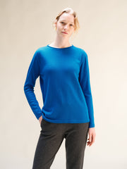Cashmere Mix Curl Crewneck