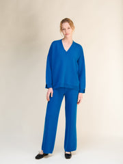 Cashmere Mix Maxi V-Neck