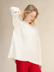 Cashmere Mix Cape Sweater